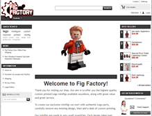 Tablet Screenshot of fig-factory.com